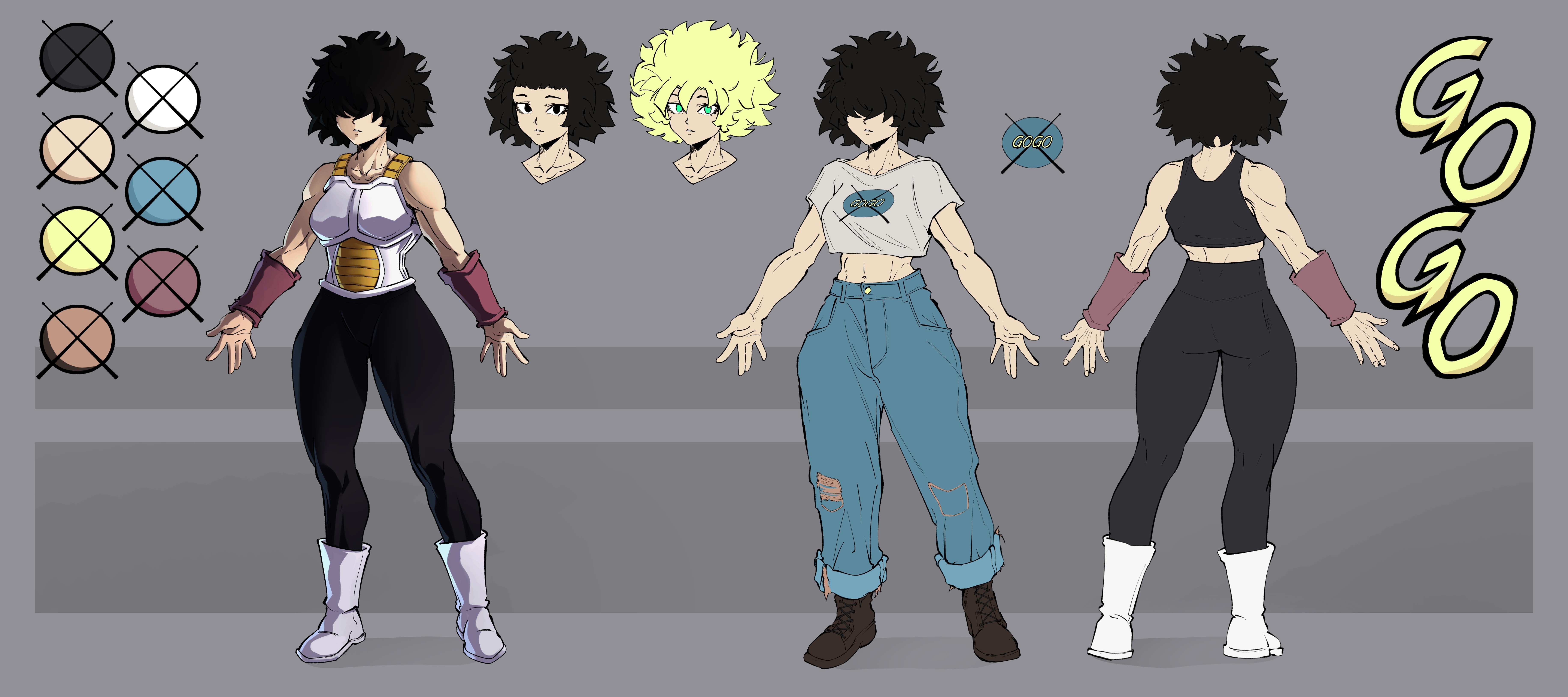 Commissioned design sheet for Anon