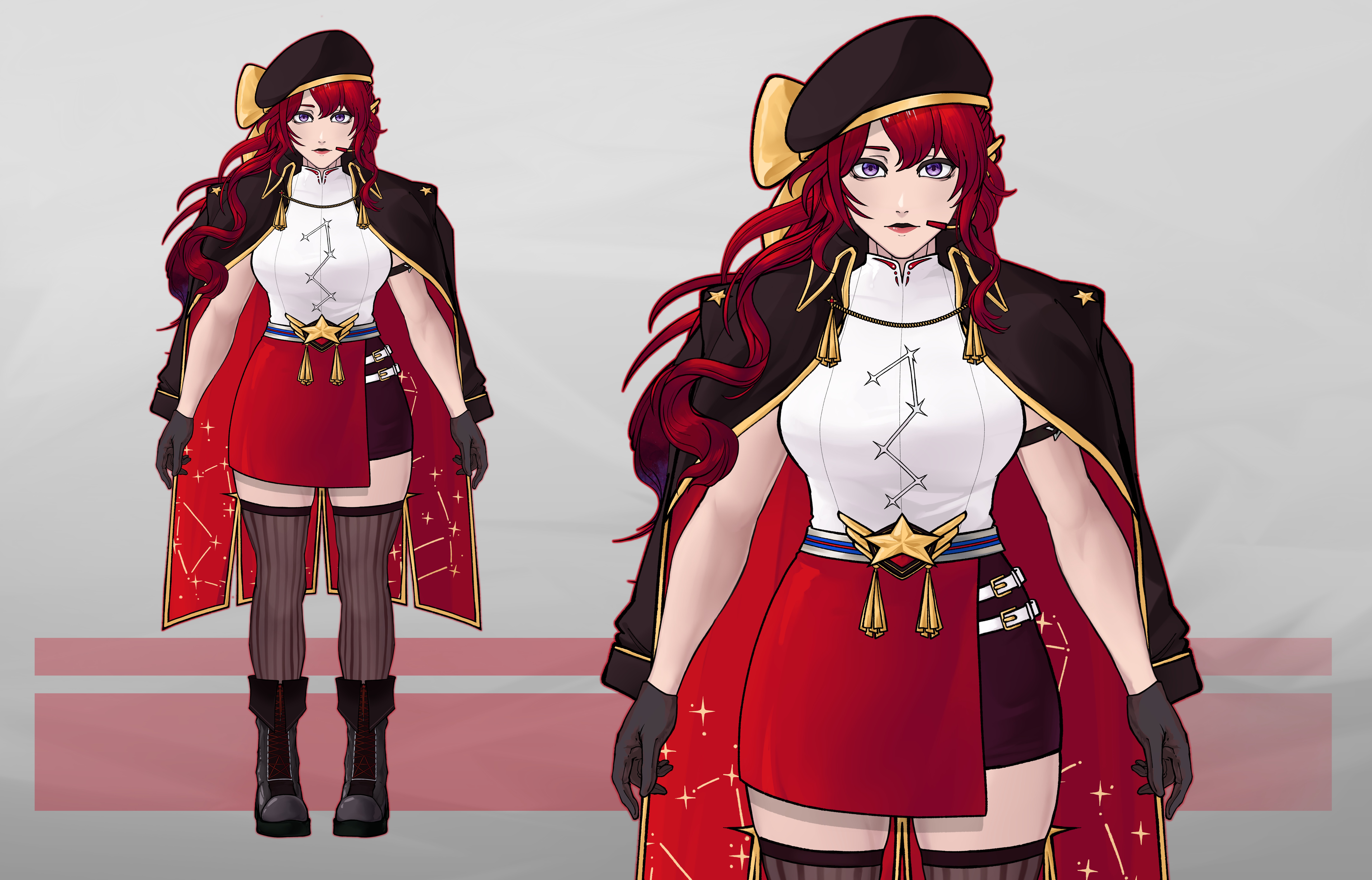 Vtuber model showcase for Hoshino Laplace
